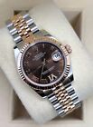 Rolex Datejust 31, Chocolate Diamond Dial, Rose Gold And Steel Reference: 178271