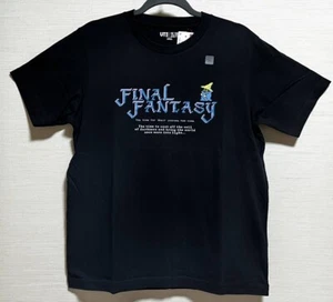 Camiseta Final Fantasy I FF1 x Uniqlo UT Talla JP M (US S) Negra - Imagen 1 de 3