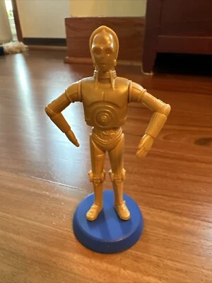 Boneco Bobble Star Wars Clone Wars #6 C-3PO 5” McDonald’s Happy Meal 2011 - Imagem 1 de 4