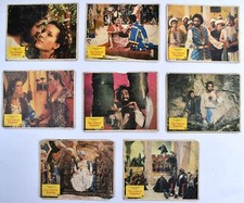 Lobby Cards 1978 The Thief of Baghdad Movie 14" X 11" Set of 8 Kabir Bedi