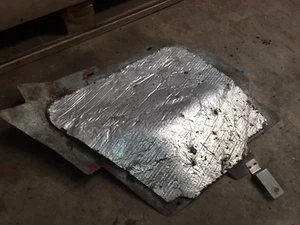 FERRARI F430  COUPE SPIDER RH RIGHT FUEL TANK ANTI HEAT SHIELD 208493  - Picture 1 of 4