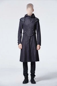 PUNK RAVE " ASSASSIN " COAT GOTHIC HALLOWEEN # Y-582 NWT's - Picture 1 of 19