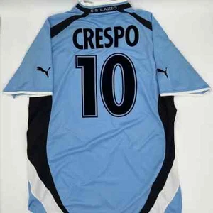 Crespo #10 Lazio SS 2001/2002 Home ORIGINAL Puma Vintage Rare Soccer Jersey - Bild 1 von 8