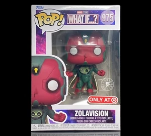 Funko Pop + Protector! Marvel #975 ¿Y si...? Zolavision (objetivo) *como nuevo* - Imagen 1 de 12