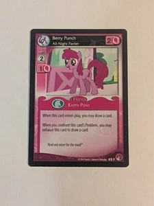 Berry Punch (All-Night Partier) MTG Rock N Rave Fixed LP x1 - MLP Card - Picture 1 of 2