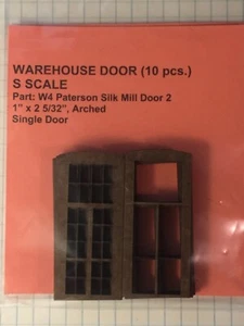 Puertas de entrada cortadas con láser escala S (10 quilates) Lote) 1-" x 2-5/32" (W4 PSM Puerta 2) - Imagen 1 de 1