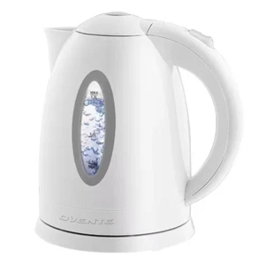 7-Cup Bpa-Free White Electric Kettle with Auto Shut off Feature, Boil-Dry Protec - Picture 1 of 8