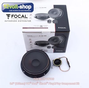 Focal IS VW165 VW/Seat/Škoda Plug&Play 6,5"" (165 mm) kit de componentes 2 vías; 60WRms - Imagen 1 de 10