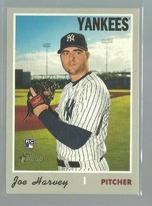 2019 Topps Heritage #698 Joe Harvey RC (ref 86039)