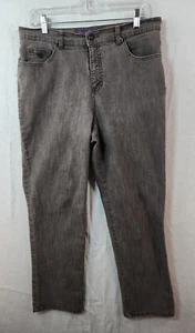 Gloria Vanderbilt Amanda Womens 12 Short Gray Denim Jeans - Picture 1 of 15