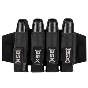HK Army BSX 4 Pod Paintball Pack Geschirr - Schwarz - Bild 1 von 1