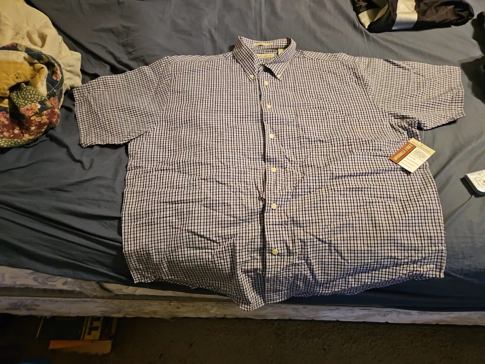 Camisa Penguin Munsingwear com botões adulto GG nova etiqueta de largura. - Imagem 1 de 4