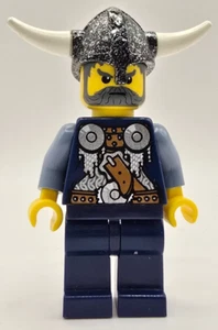 LEGO Vikings 851861 Viking Blue Chess Bishop Minifigure Minifig vik033 Used - Picture 1 of 2