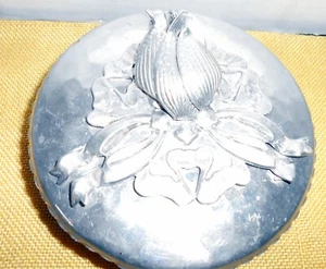 Very Retro!~ Vintage Rodney Kent Tulip Pattern Candy Dish ~ Quality Made~ Nice! - Picture 1 of 7