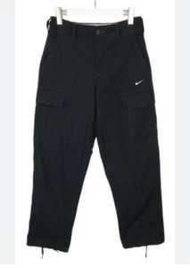 Nike SB Cargo Pants Men’s Size 38 Black Ripstop Pockets Streetwear Skateboard - Picture 1 of 15