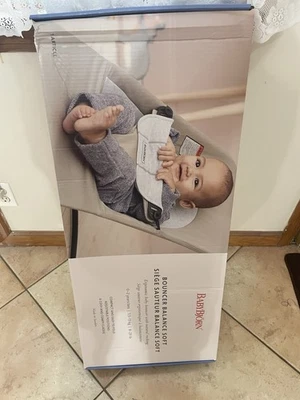 Babybjorn Bouncer Balance Soft Woven Sand Grey - Image 1 of 4