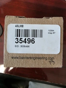 BANNER ENGINEERING 45LM8 / 45LM8 NOS - Picture 1 of 3