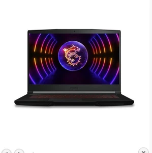 MSI Thin GF63 12VF-294UK 15.6" Gaming Laptop Intel i7 12th 16GB 512GB 4060 Black - Picture 1 of 3