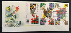 #4153-4156  ArtCraft - POLINATION Partial Booklet Pane on single FDC - Picture 1 of 1