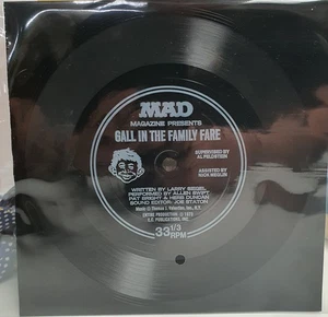 MAD Mag Super Special Issue 11 c1973 Bonus Flexi Disc of Gall In The Family Fare - Foto 1 di 2