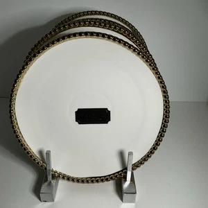 4 Salatteller Baroque Collection Goldrand 8,5" Teller Neu - Bild 1 von 4