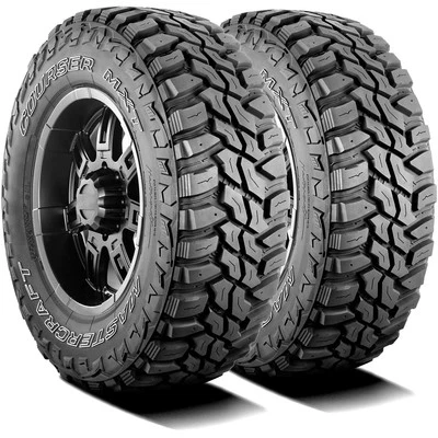 2 Tires Mastercraft Courser MXT LT 35X12.50R15 Load C 6 Ply MT M/T Mud - Image 1 of 4