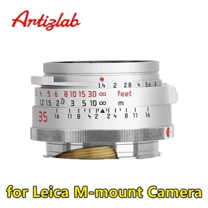 Artizlab Classic 35mm F1.4 Full Frame Manual Foucs Lens for Leica M-mount Camera - Picture 1 of 9