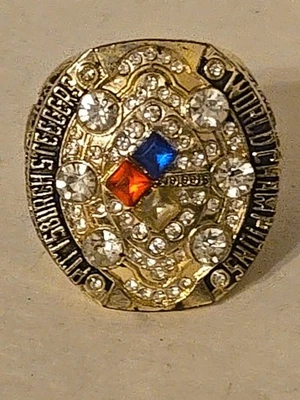 Pittsburgh Steelers Super Bowl XLIII World Champions Commemorative Ring New NICE - Image 1 of 4