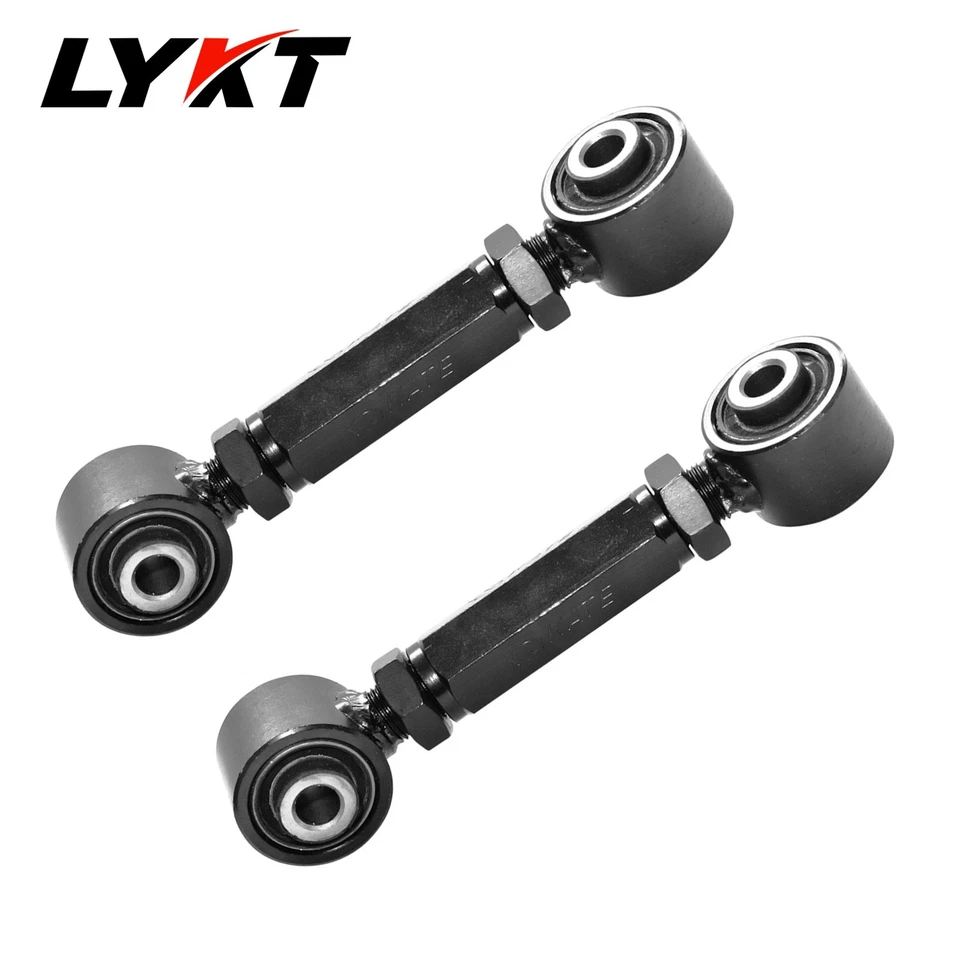 LYKT 2pcs Adjustable Arms Alignment Rear Toe Kit for Mitsubishi Lancer、Outlander - Imagem 1 de 4