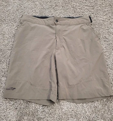 North Face Paramount Active Shorts Men's Size 34 (32) Brown Outdoor Hiking - Image 1 of 4