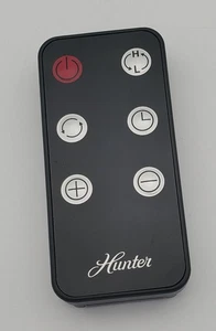 Hunter 6 Button  Remote Control Black  HPQ15F Tower Heater - Picture 1 of 3