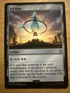 Sol Ring (0359) Commander: Final Fantasy MTG Magic the Gathering - Picture 1 of 2