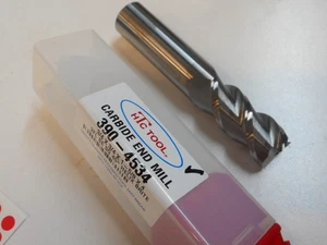 HTC 3/4" HARTMETALL SCHAFTFRÄSER - 3 FLÖTE - SINGLE END - UNBESCHICHTET - USA - Bild 1 von 2