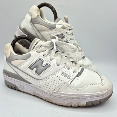 New Balance Trainers Womens UK 5 US 7 EU 37.5 White Rain Cloud 550 - Image 1 of 4
