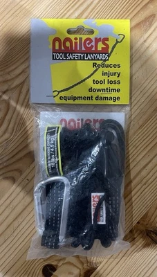 Tool Lanyard Single Clasp Carabiner Nailers NA6100 4.5kg 42” RRP £19.99 - Image 1 of 3
