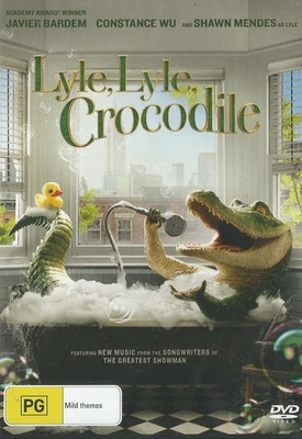 Lyle, Lyle, Crocodile (Dvd,2022) Javier Bardem BRAND NEW & SEALED PAL REG 2 & 4 - image 1 of 4