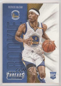 2016-17 Panini Threads Leather Rookies Patrick McCaw #202 Rookie RC