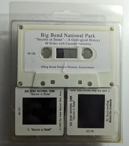 New 1982 Big Bend National Park 35mm Color Slides w/ Cassette Tape Narration - Picture 1 of 5