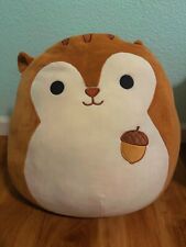 Squishmallow SAWYER The Squirrel With Acorn 16" Plush New With Tag