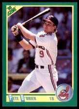 1990 Score Pete O'Brien Baseball Cards #175
