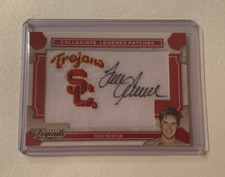 2008 Donruss Legends - Tom Seaver - Collegiate Legends Patch 17/50