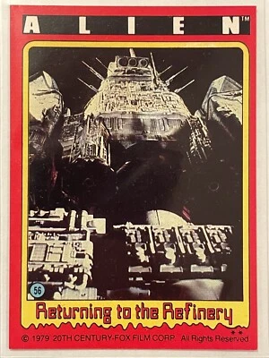 1979 Topps Alien Returning from the Refinary #56 Vintage Non Sports Sharp Card - Image 1 of 2