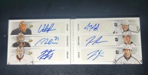 Bobkov Andersen Fasth Toffoli Pearson Vey 2013-14 Contenders 3v3 Booklet Auto - Picture 1 of 6