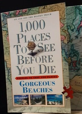 Rompecabezas de 1000 piezas hermosas playas - lugares para ver antes de morir Foto 1 de 4