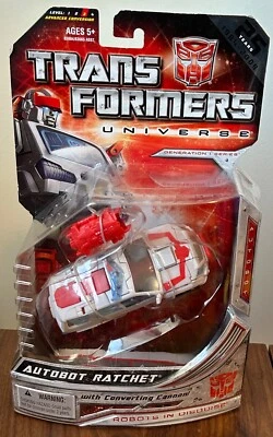 Transformers Ratchet Universe 25th Years Robots in Disguise Figure 2008 New B4 - Image 1 of 3