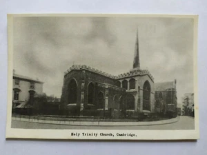 Holy Trinity Church Cambridge Vintage Picture Postcard - Picture 1 of 2