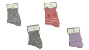 New BabyGap Baby Girls Cotton Socks Choose Size & Color - Picture 1 of 7