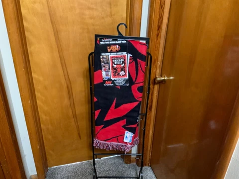 Vintage 1996 NBA champions Chicago Bulls Northwest blanket (new) 50x60 inches Cover