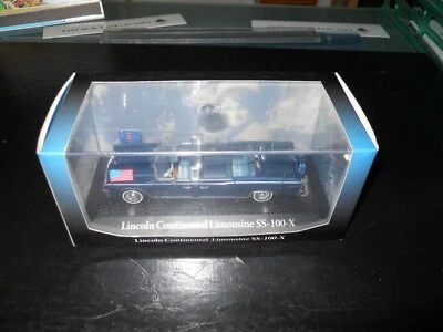 Lincoln Continental Limousine SS-100-X, Assassinat Kennedy 1963 - Norev/Atlas - Photo 1/3