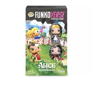 Pop! Funkoverse - Alice in Wonderland 100 CHASE Funko Games Strategy Board Game - Picture 1 of 6